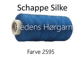 Schappe- Seide 120/2x4 farve 2595 mørk turkis